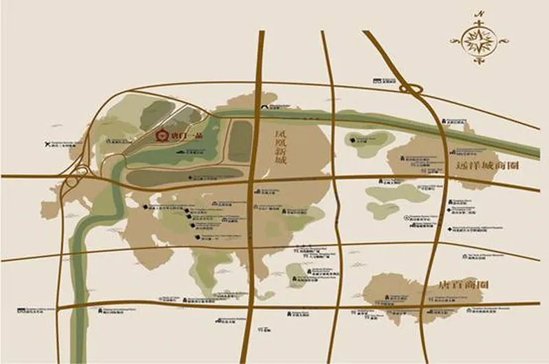 唐门一品御园交通图交通图 唐门一品御园交通图交通图
