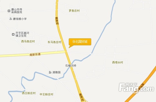华北国贸城交通图交通图