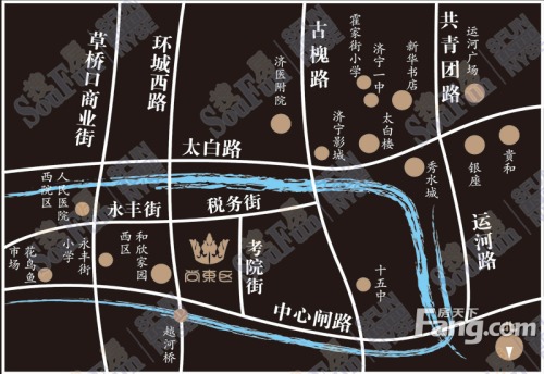 尚东区交通图区位图