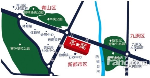 天福广场交通图交通图