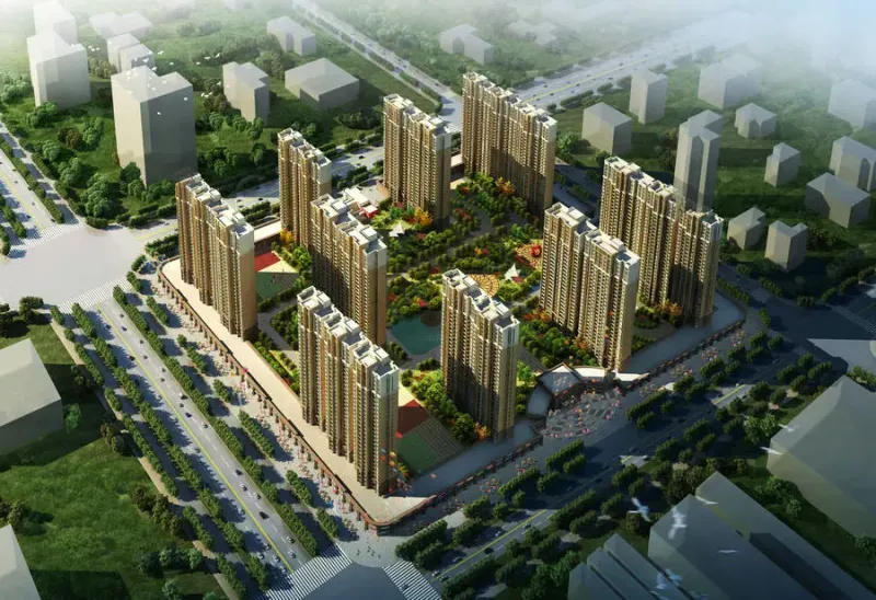 盛世新天地效果图3.鸟瞰12-5 盛世新天地效果图3.鸟瞰12-5