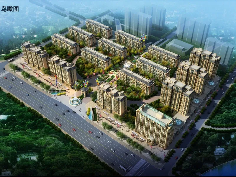 虞舜世家效果图全景效果图 虞舜世家效果图全景效果图