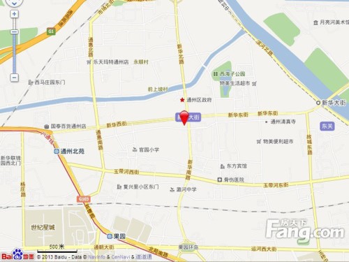 北京ONE交通图电子地图