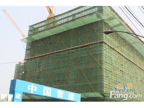 青建太阳岛实景图工程进展（20121112）