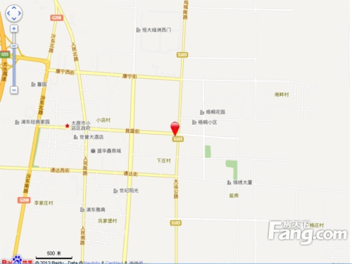 坤泽十里城交通图电子地图