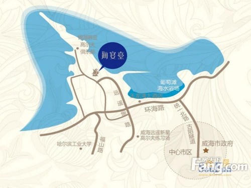 长青·海宴台交通图交通区位图