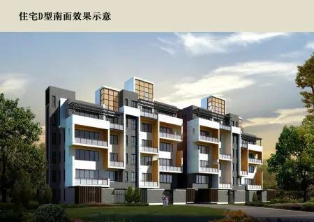 开年迎桂建业桂园89-180新中式别墅门墩1万抵3万府邸人文图片图片