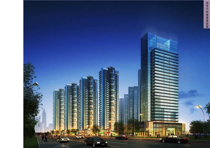 东方今典效果图沿学子街夜景透视(2013-07-22) 东方今典效果图沿学子街夜景透视(2013-07-22)