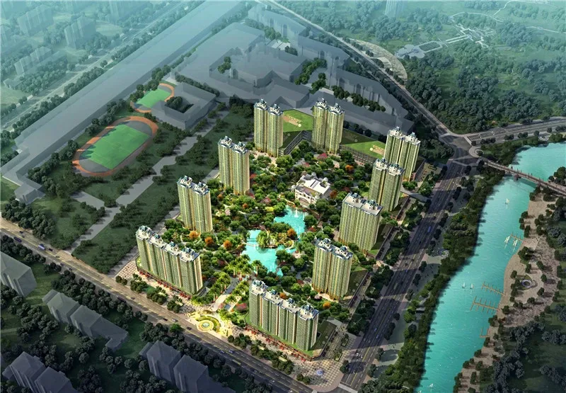 唐山恒大华府效果图鸟瞰图 唐山恒大华府效果图鸟瞰图