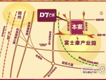 郑港新坐标区位图