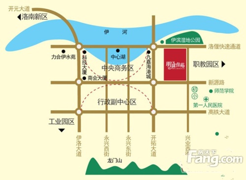 广海明珠佳苑交通图区位交通图