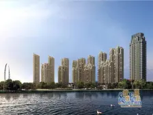 福山栖鹭公园旁,东尚蓝湾,联排别墅,上下4层