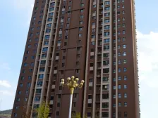 世纪城五期前排中层102平精装2室出售采光好观景房无遮