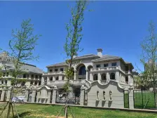 红星海三期堡藏前排,一线海景,有花园,三个车库,