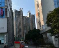 侯家塘地铁1号线和3号线换乘站单位小区人车分流