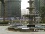 小区广场喷泉（2014.1.20）