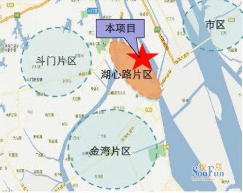 金碧丽江东海岸花园交通图区域情况