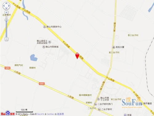 上尚城交通图电子地图