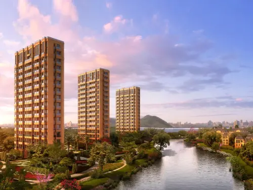 馥园鉴湖一号效果图鉴湖一号效果图