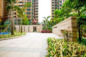 交通路网主干道 双轨交汇 带装修
