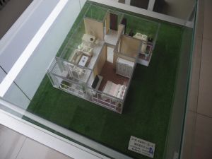 中科印象精装修两居室看房子方便