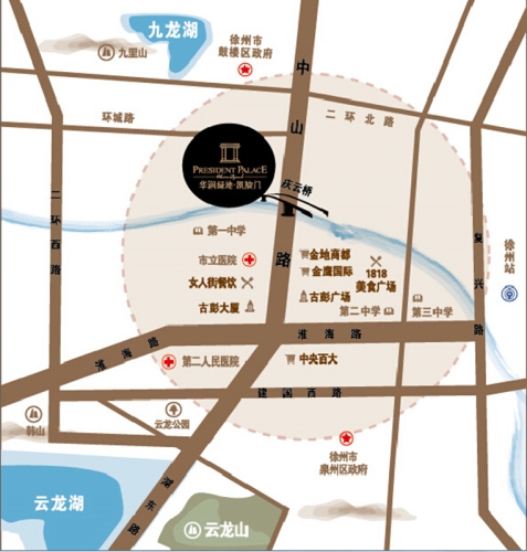 华润绿地·凯旋门交通图交通图