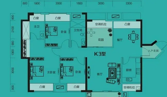 岳麓区建行单位房