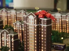 诚心出售,精装两室楼层好光线视野好,近欧尚,有钥匙