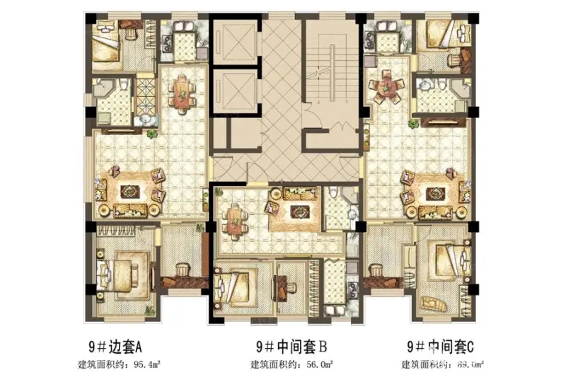 四季雅苑户型图
