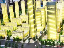 保利四期 一楼清水 下跃带采光井 南排采光好