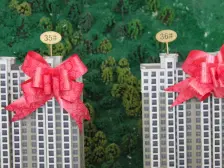 岭湾峰尚 两室一厅 南北通透 精装修 中间层 有钥匙