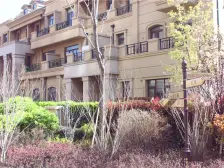 联排别墅打头房,南北两个院子加侧院