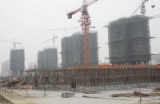润地星城2012年2月工程进度