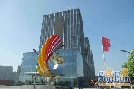地处CSD核心区域的天资璟庭实景图 地处CSD核心区域的天资璟庭实景图