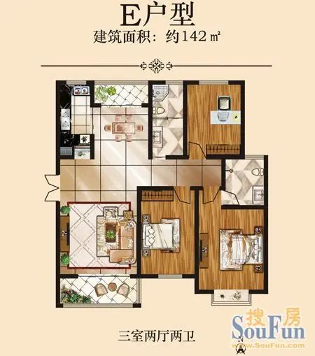 E户型 E户型