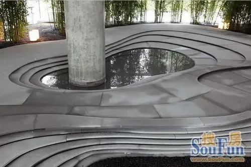 安详宁静日式庭院 隈研吾创造城市另一种可能