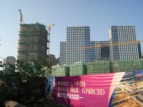 东二环泰禾广场工程进展（20140410）