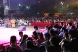6月22日晚，“潍柴地产杯“摄影比赛颁奖晚会在风筝广场火热举办，图为现场情况。