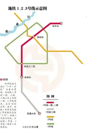 地铁2号线江南通江北地铁3号线直通西客站