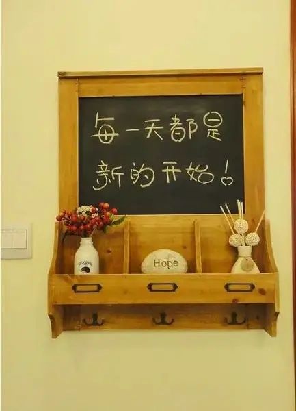 小的黑板浓浓的幸福感