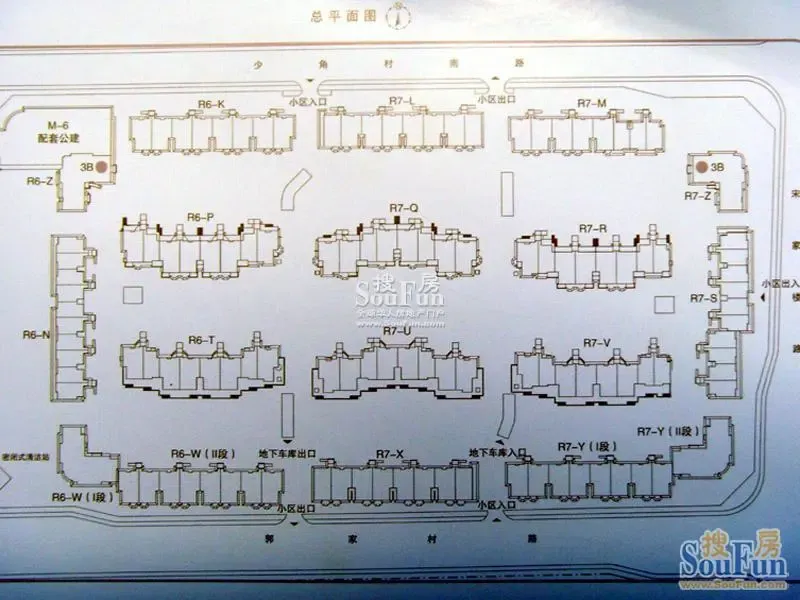 中海城ii圣朝菲楼盘分布图