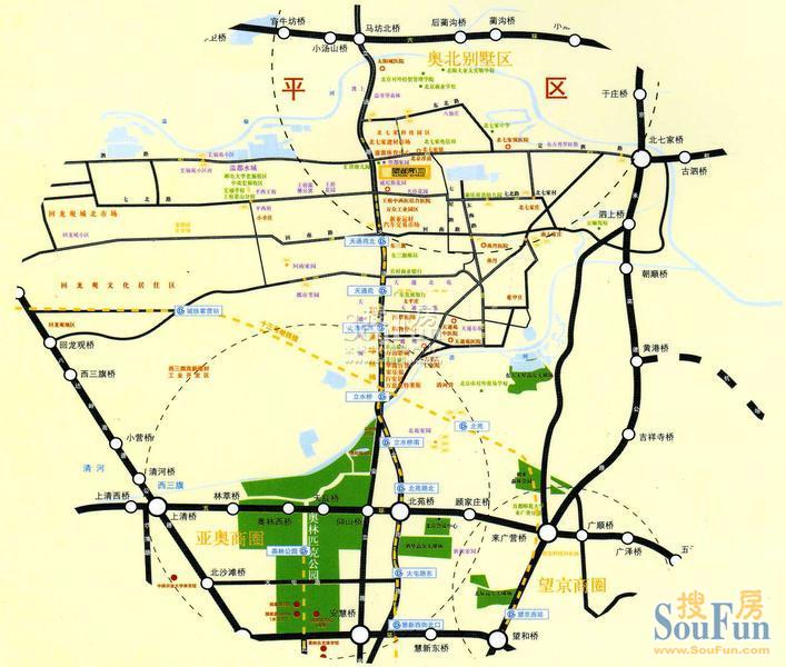 交通图:区域规划图