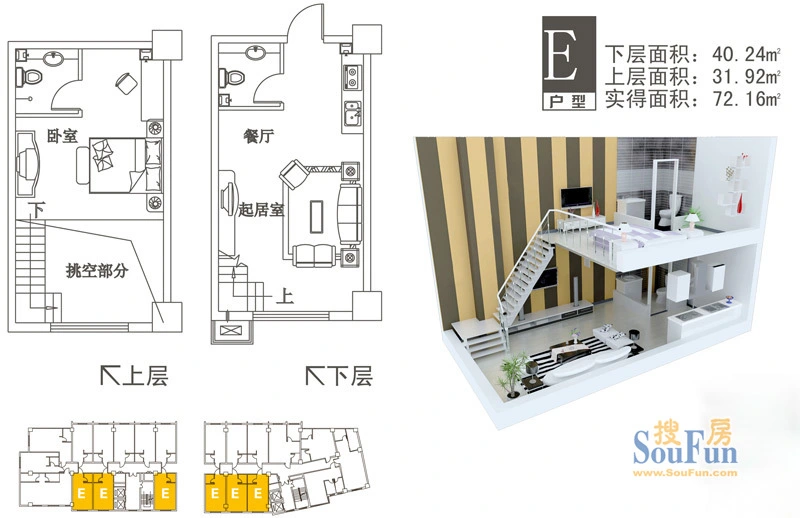 關注石家莊青年置業 loft樓盤戶型推薦