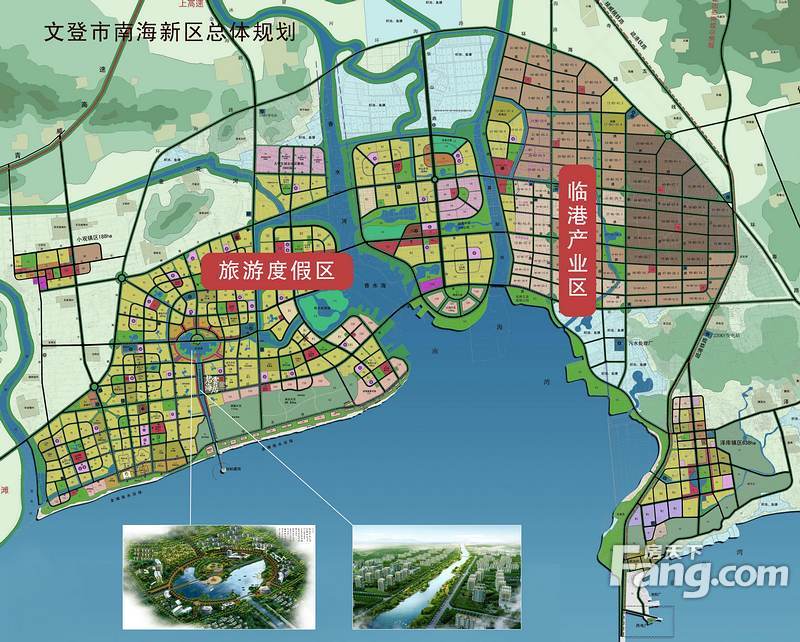 文登新城区规划图图片