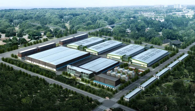 保龙仓大河物流园鸟瞰图