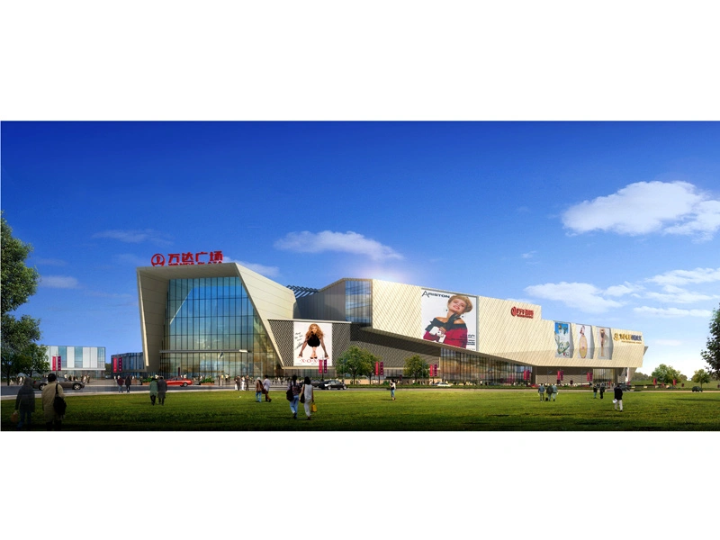 李沧万达广场效果图进展