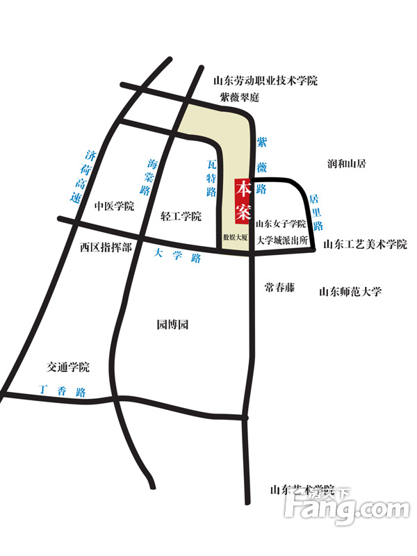 三庆·青年城交通状况
