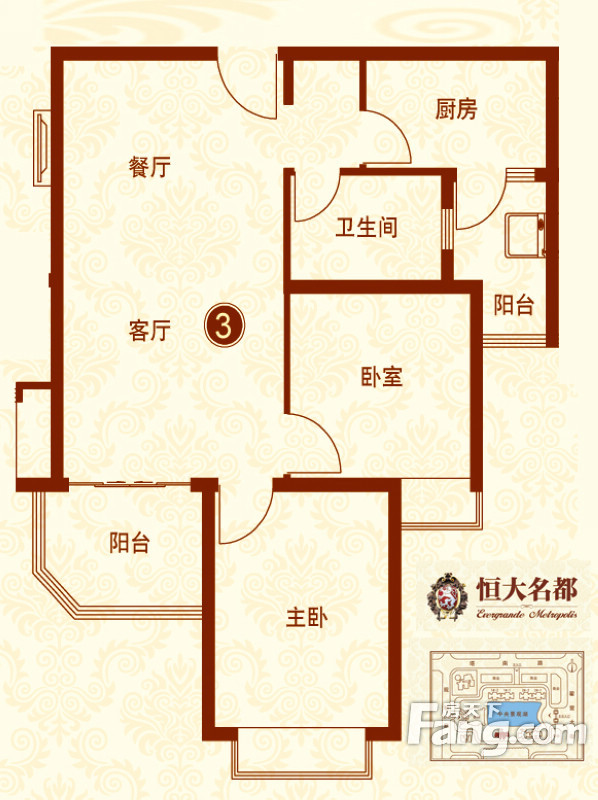 恒大名都户型图汇总,大家来说说自己喜欢哪个户型吧