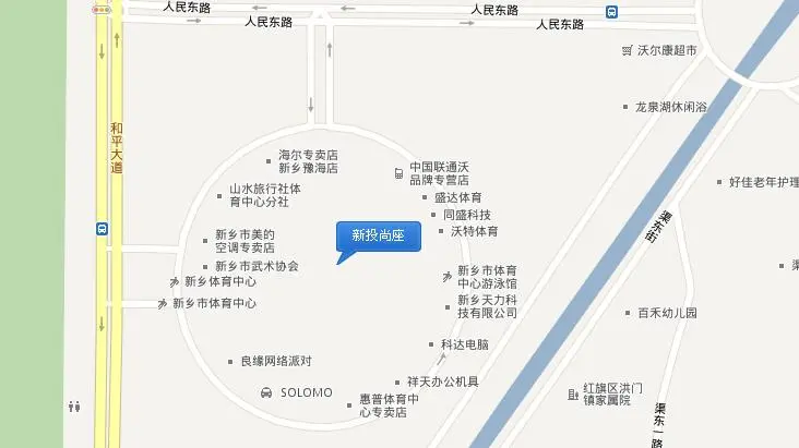 新投尚座交通状况