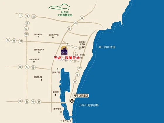 天诚·观澜天地交通状况
